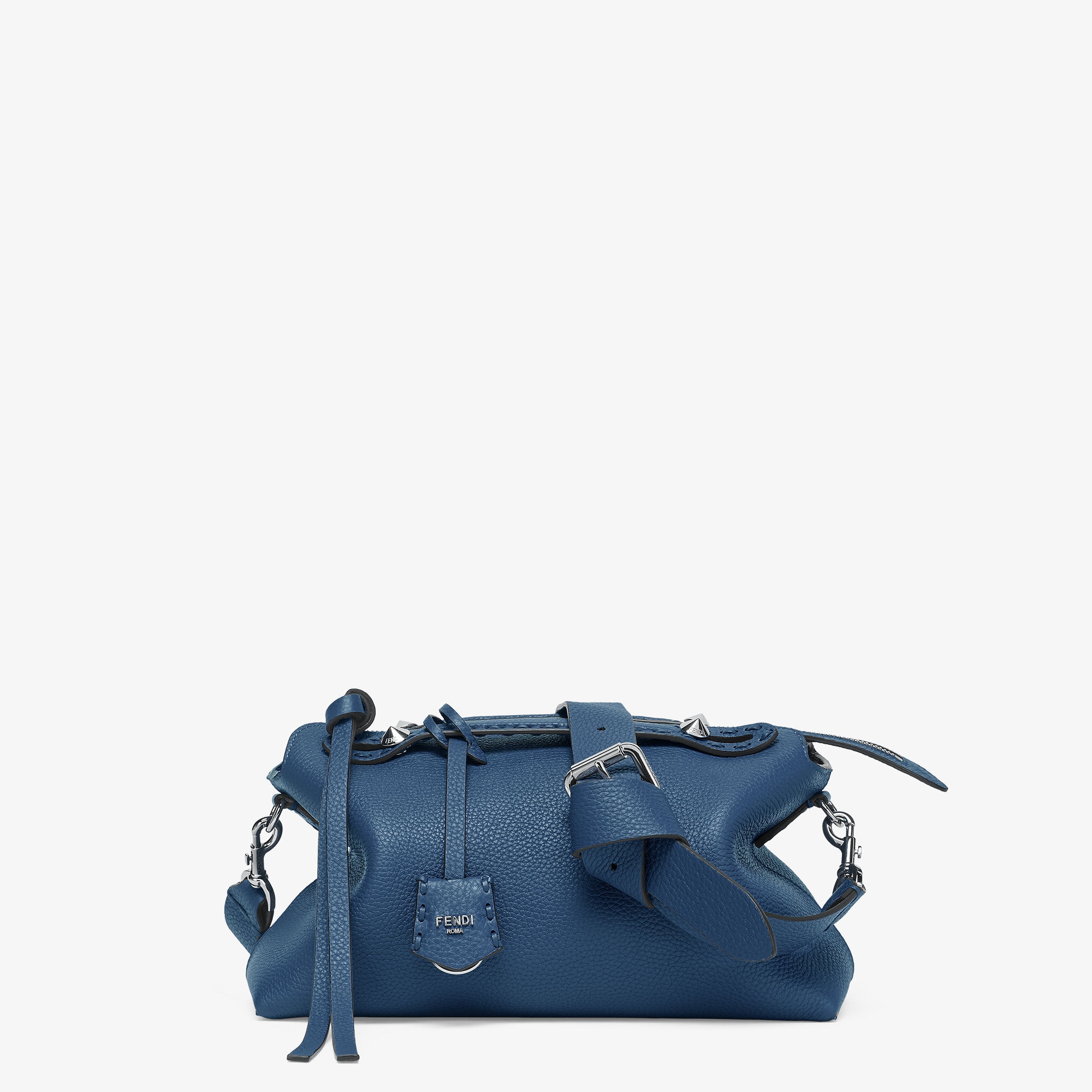 By The Way Selleria Medium Cuoio Romano leather Blue | Fendi By The Way Selleria Medium Cuoio Romano leather Blue | Fendi