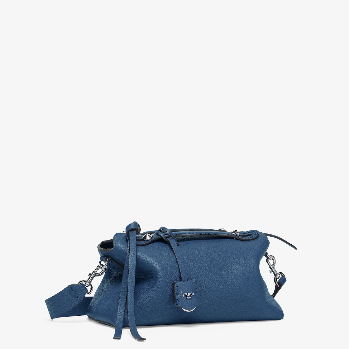 By The Way Selleria Medium Cuoio Romano leather Blue | Fendi By The Way Selleria Medium Cuoio Romano leather Blue | Fendi