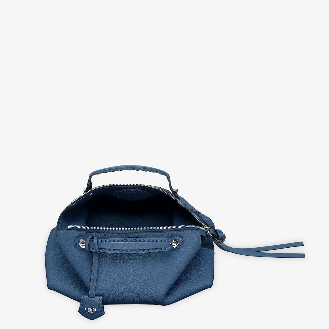 By The Way Selleria Medium Cuoio Romano leather Blue | Fendi By The Way Selleria Medium Cuoio Romano leather Blue | Fendi