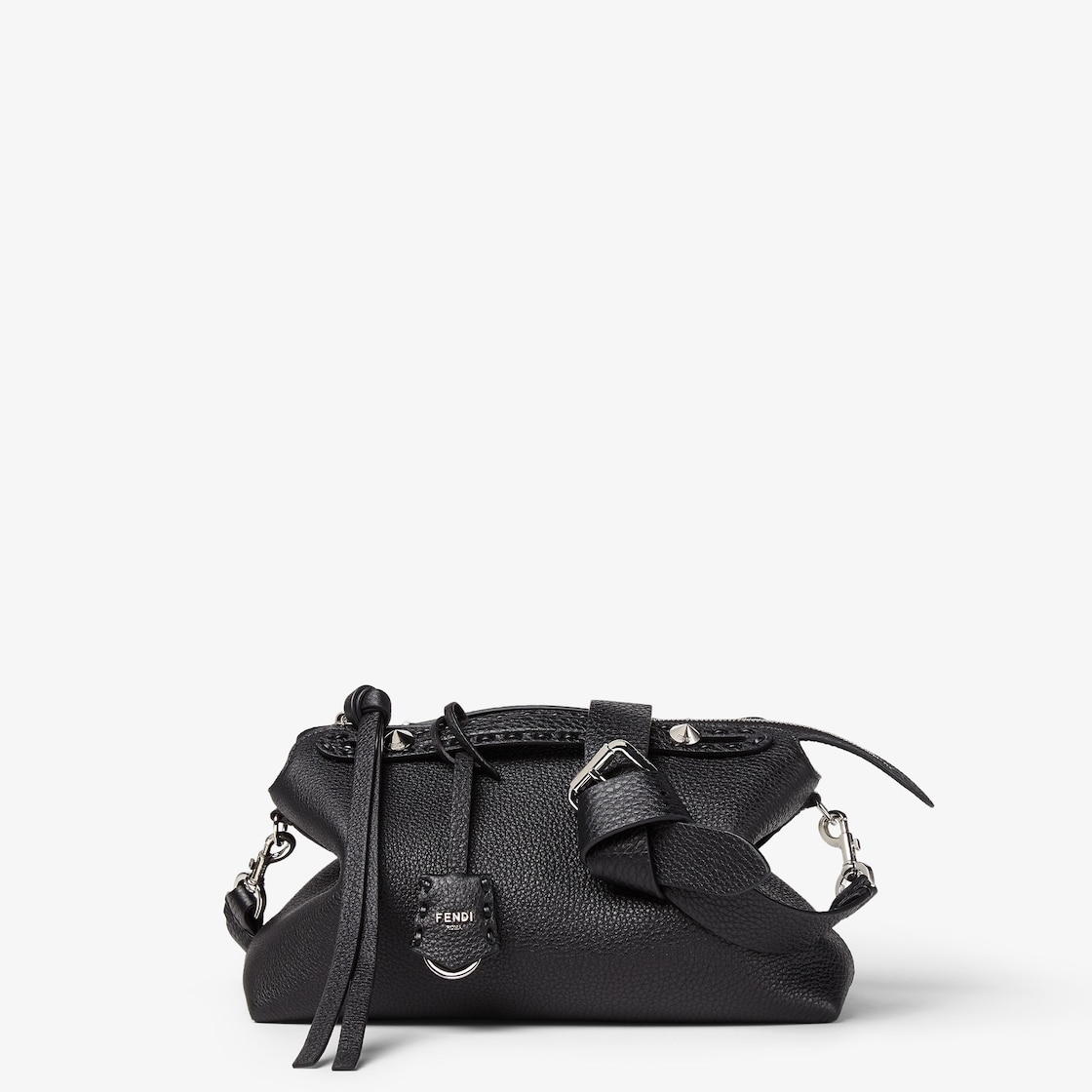 By The Way Selleria Medium Cuoio Romano leather Black | Fendi By The Way Selleria Medium Cuoio Romano leather Black | Fendi