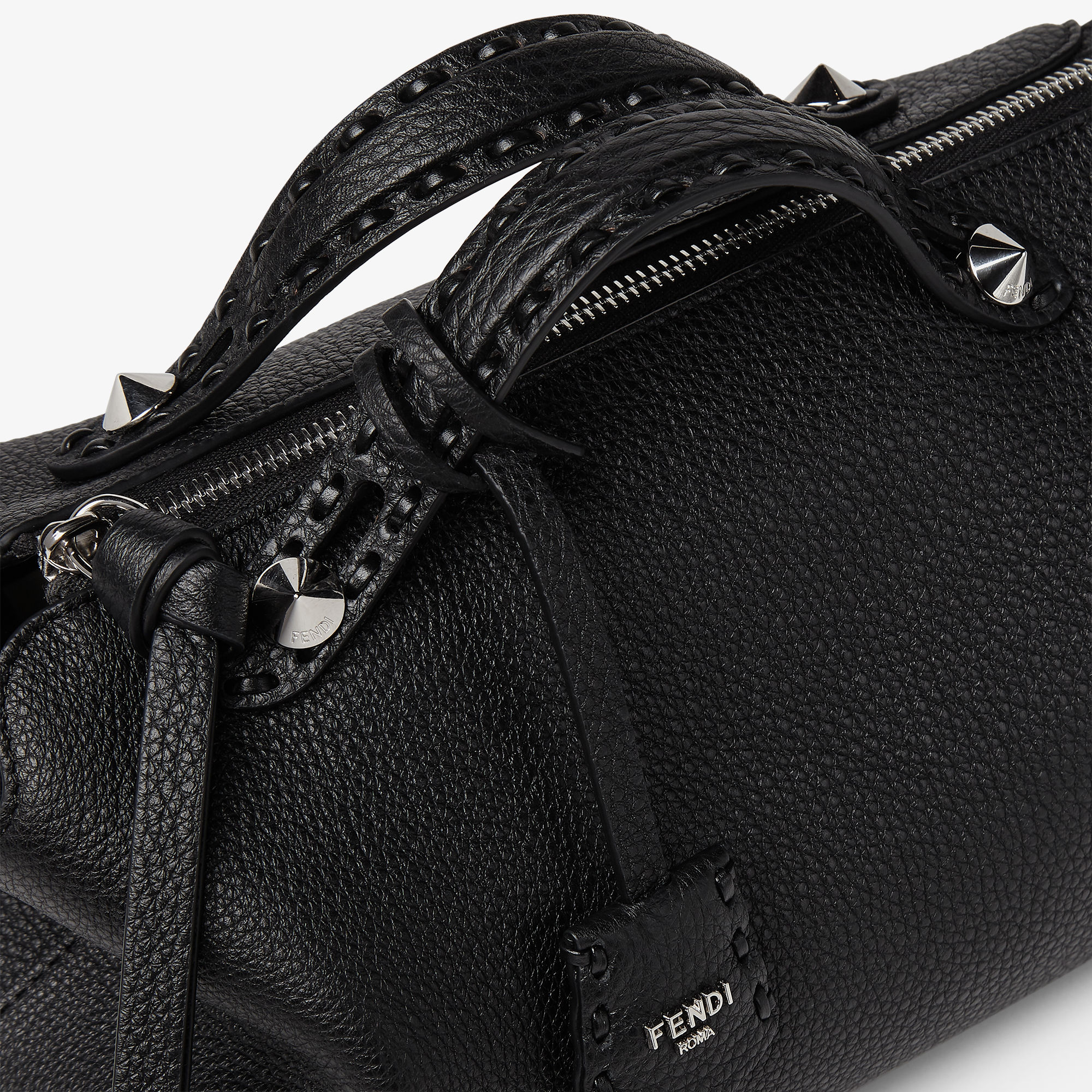 By The Way Selleria Medium Cuoio Romano leather Black | Fendi By The Way Selleria Medium Cuoio Romano leather Black | Fendi