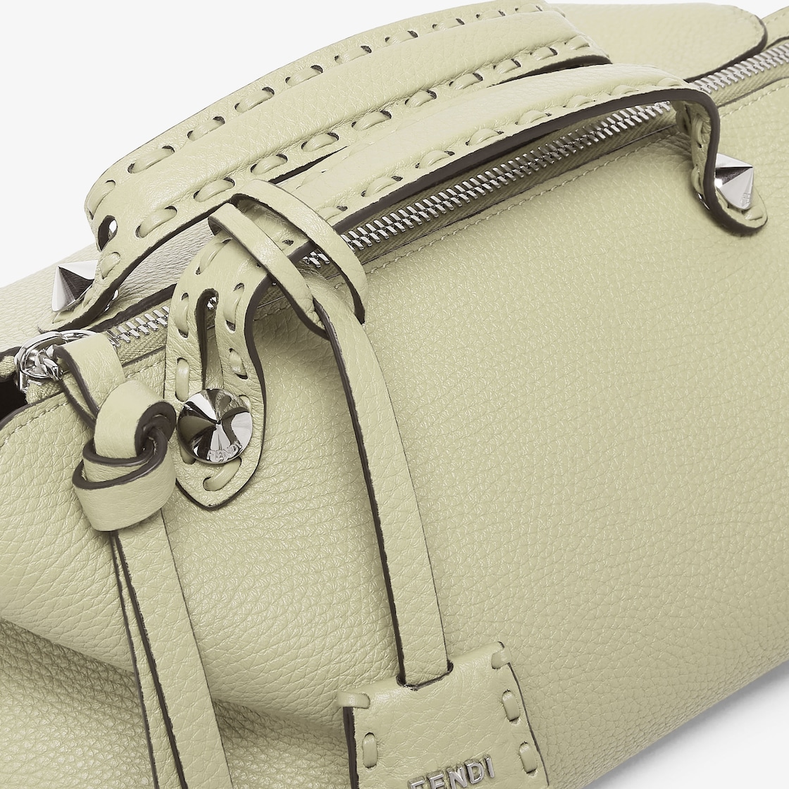 By The Way Selleria Medium Cuoio Romano leather Green | Fendi By The Way Selleria Medium Cuoio Romano leather Green | Fendi