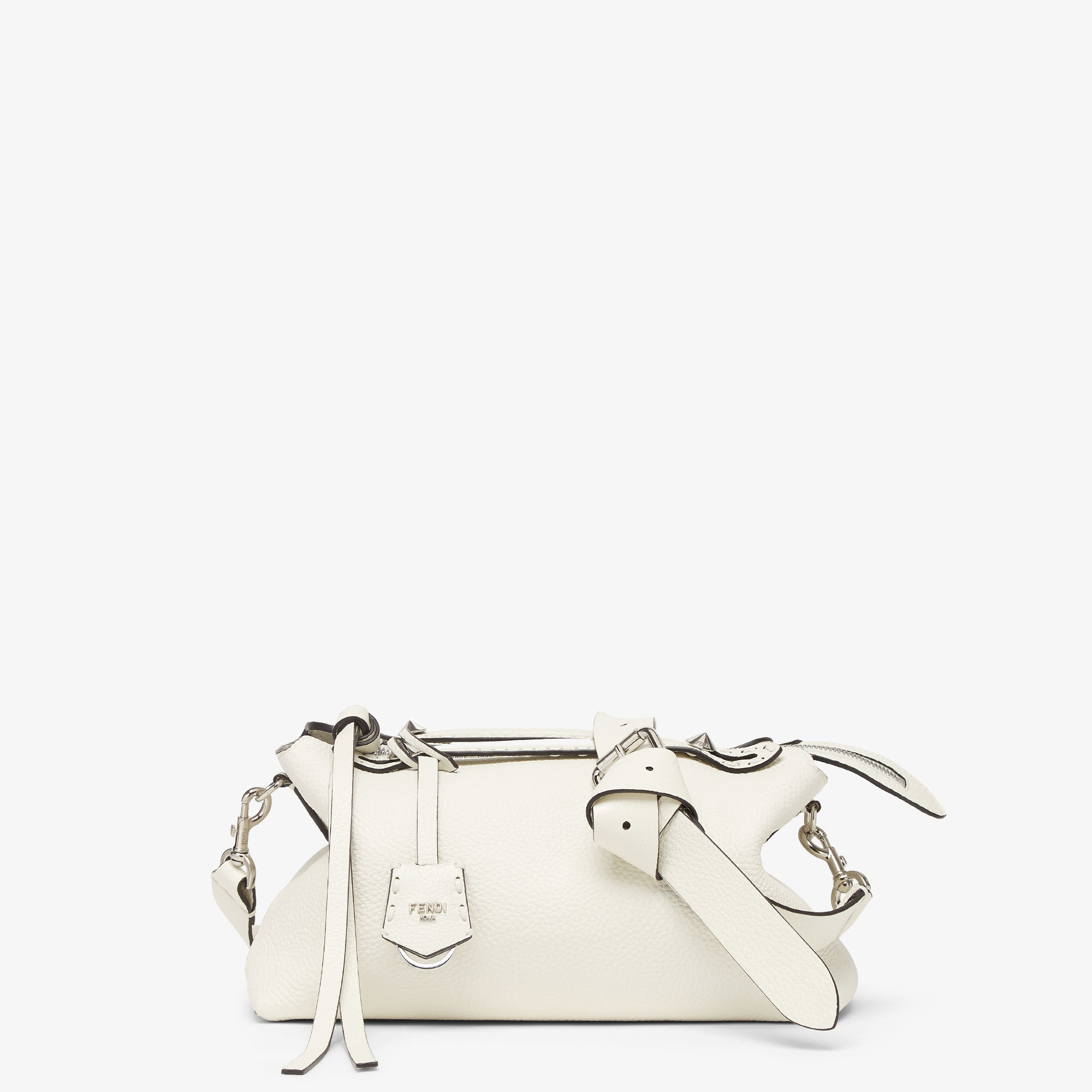 By The Way Selleria Medium Cuoio Romano leather White | Fendi