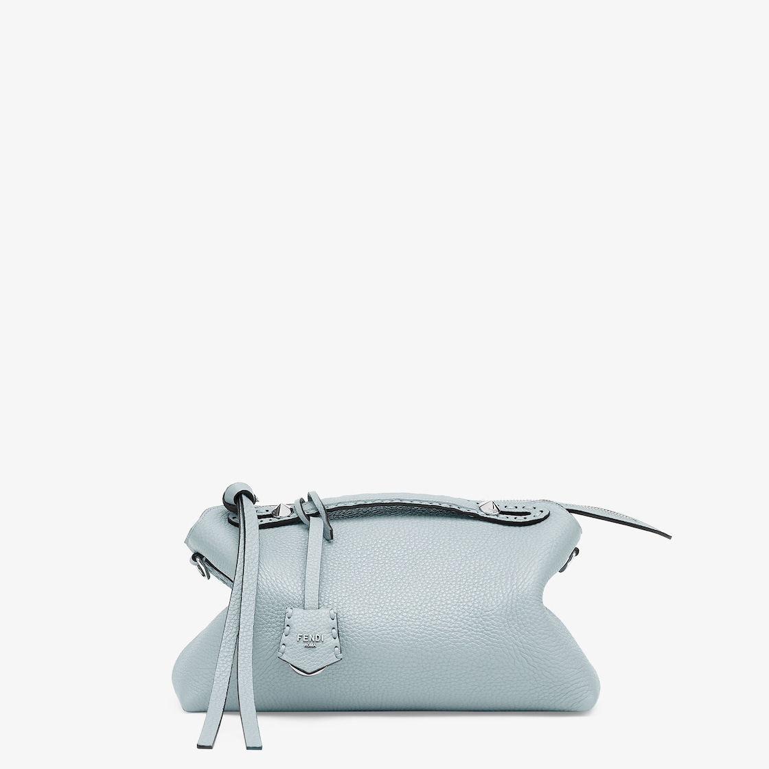 By The Way Selleria Medium Light blue Selleria bag with 192 hand sewn topstitches Fendi