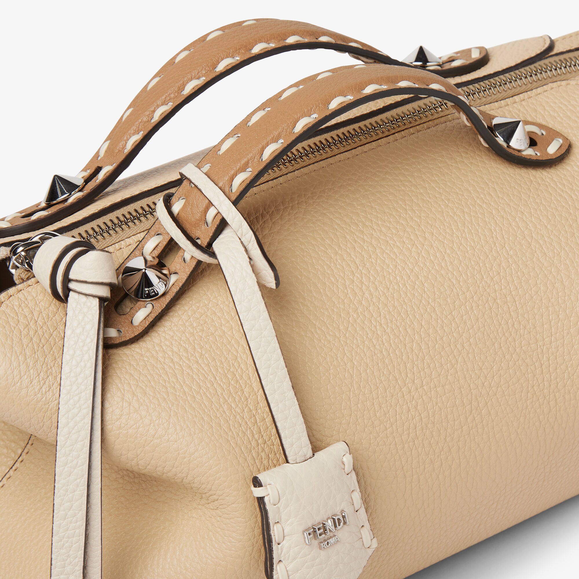 By The Way Selleria Medium Cuoio Romano leather Beige | Fendi