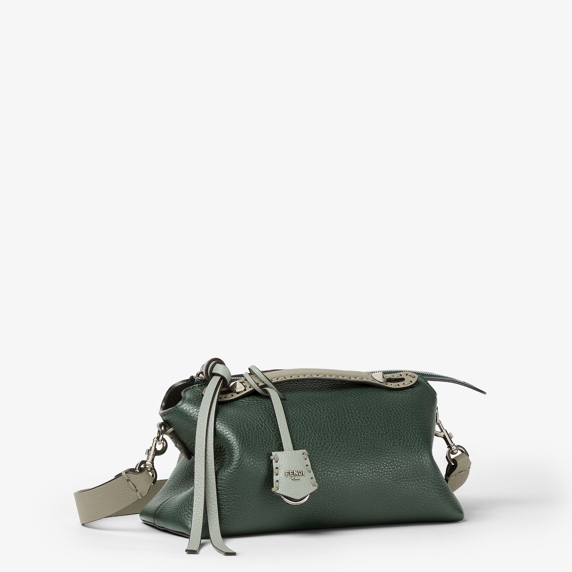 By The Way Selleria Medium Cuoio Romano leather Green | Fendi