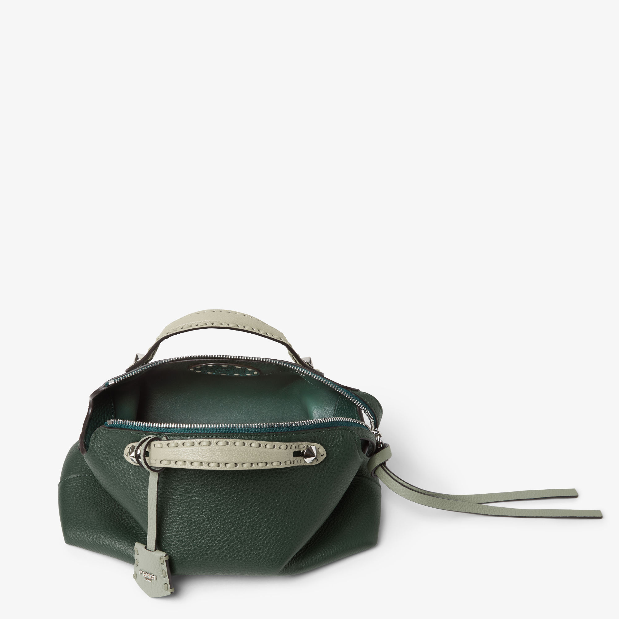 By The Way Selleria Medium Cuoio Romano leather Green | Fendi
