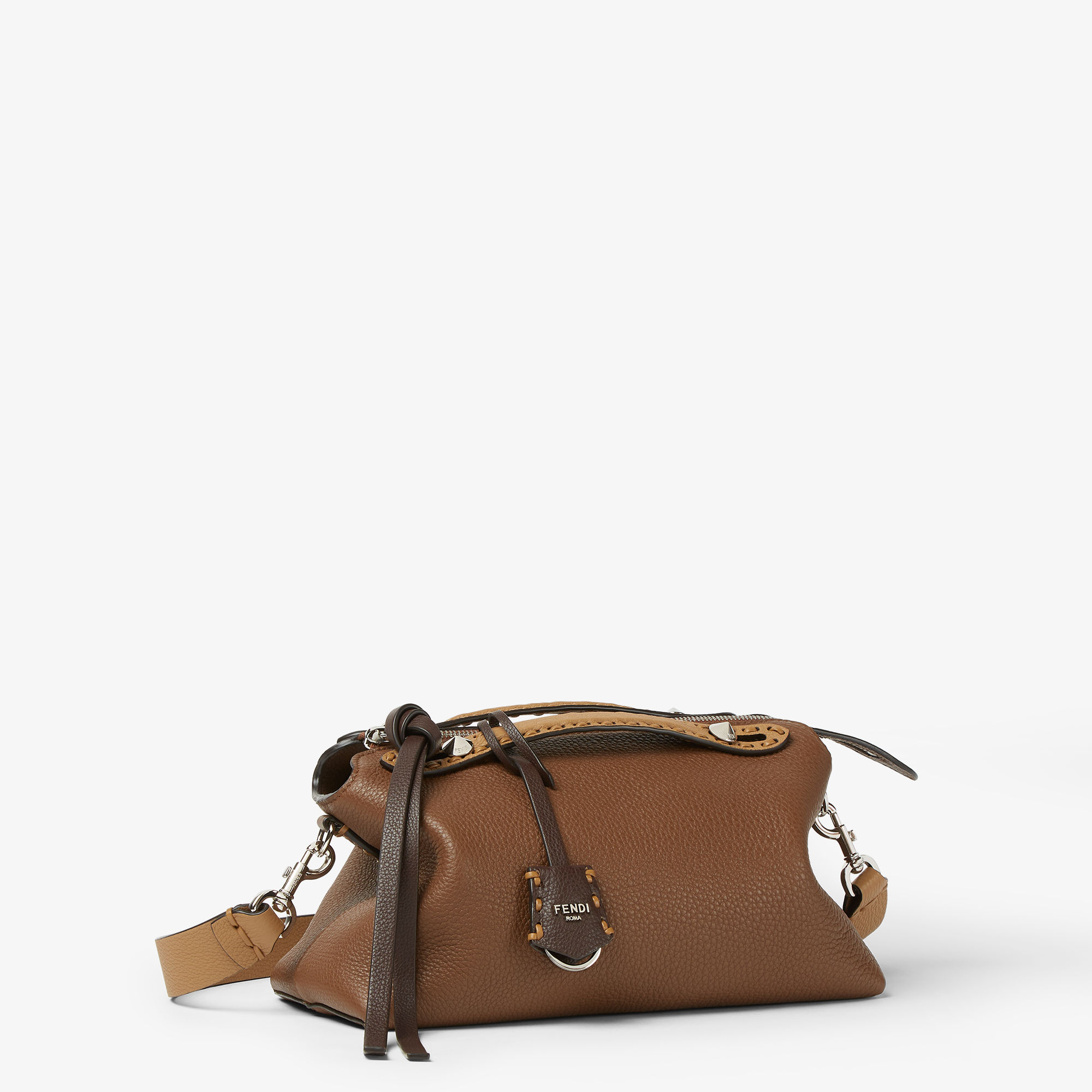By The Way Selleria Medium Cuoio Romano leather Brown | Fendi