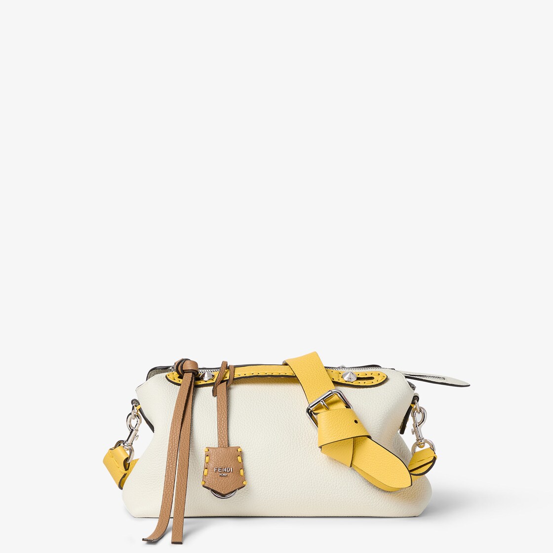 By The Way Selleria Medium Cuoio Romano leather White - Image 3/7