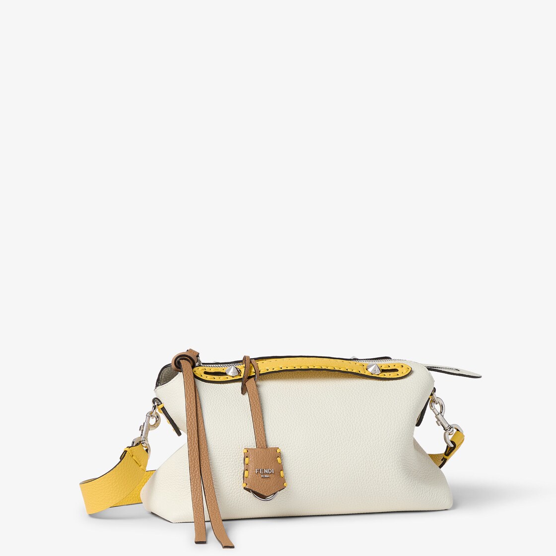 By The Way Selleria Medium Cuoio Romano leather White - Image 4/7