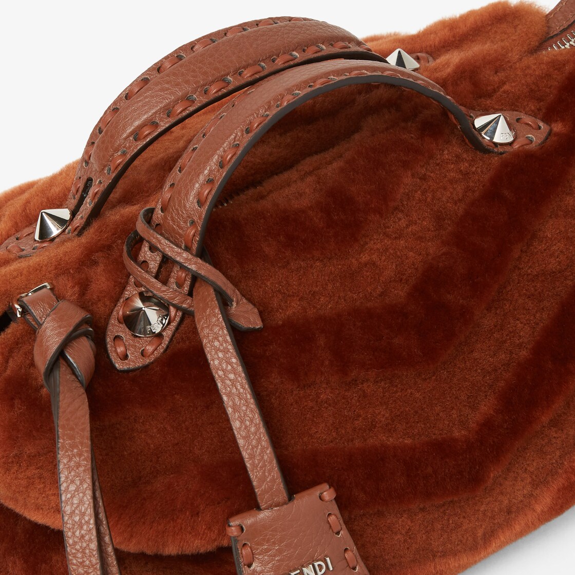 By The Way Selleria Medium Fur Red - Image 8/9