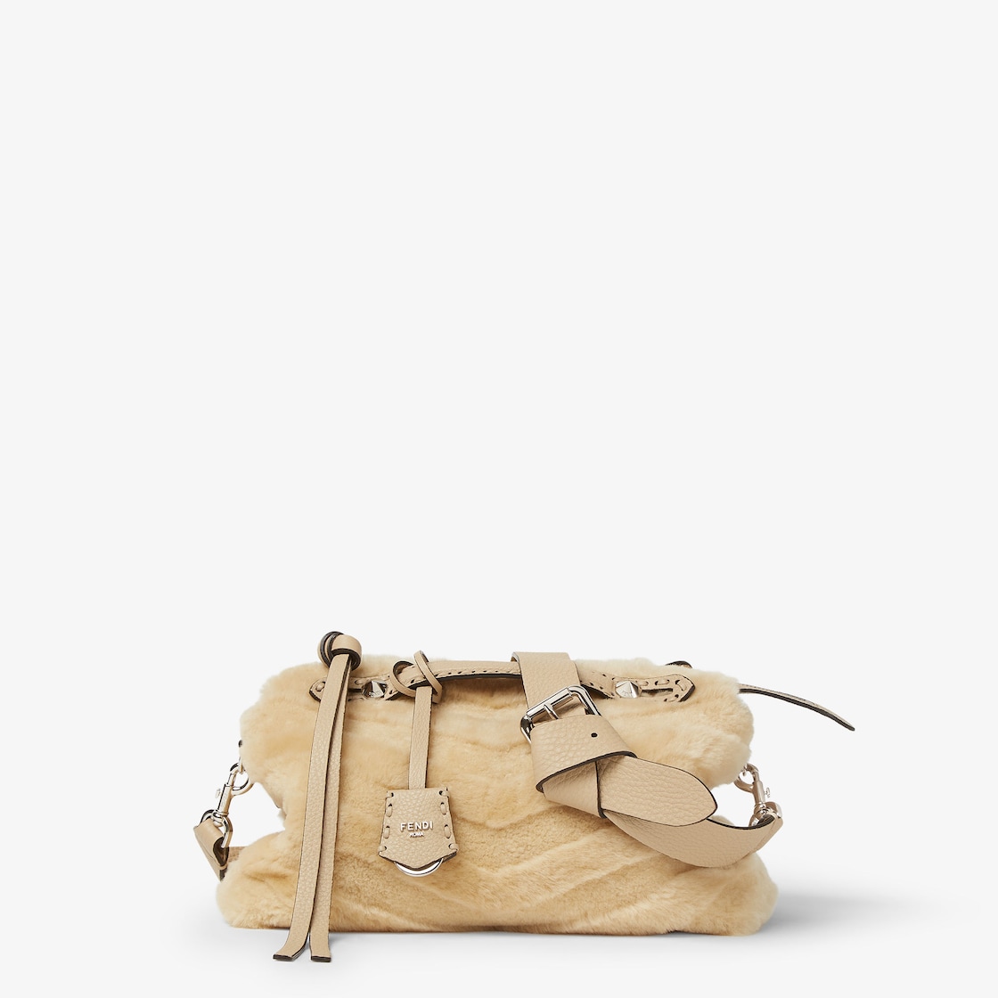 By The Way Selleria Medium Fur Beige - Image 4/10