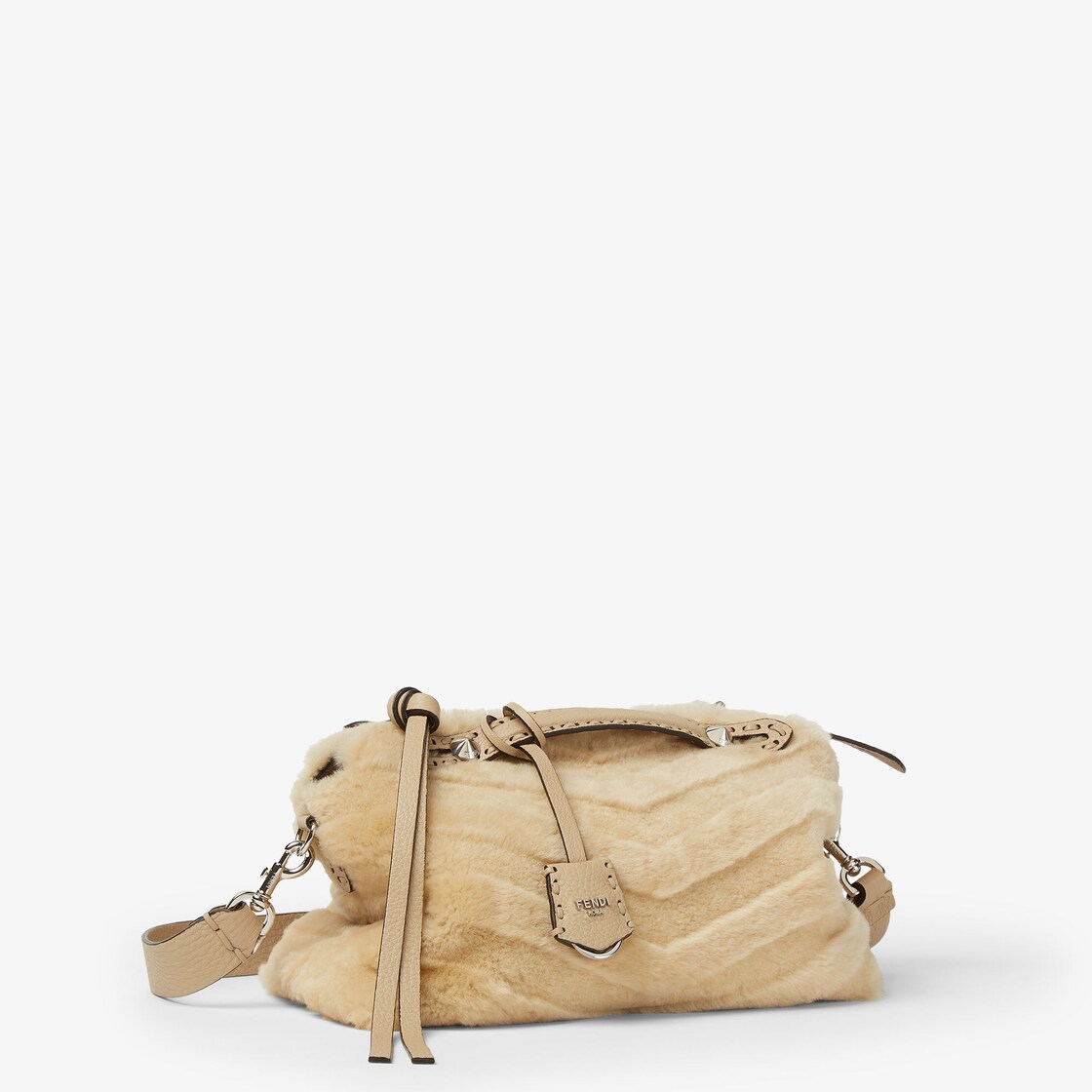 By The Way Selleria Medium Fur Beige - Image 5/10