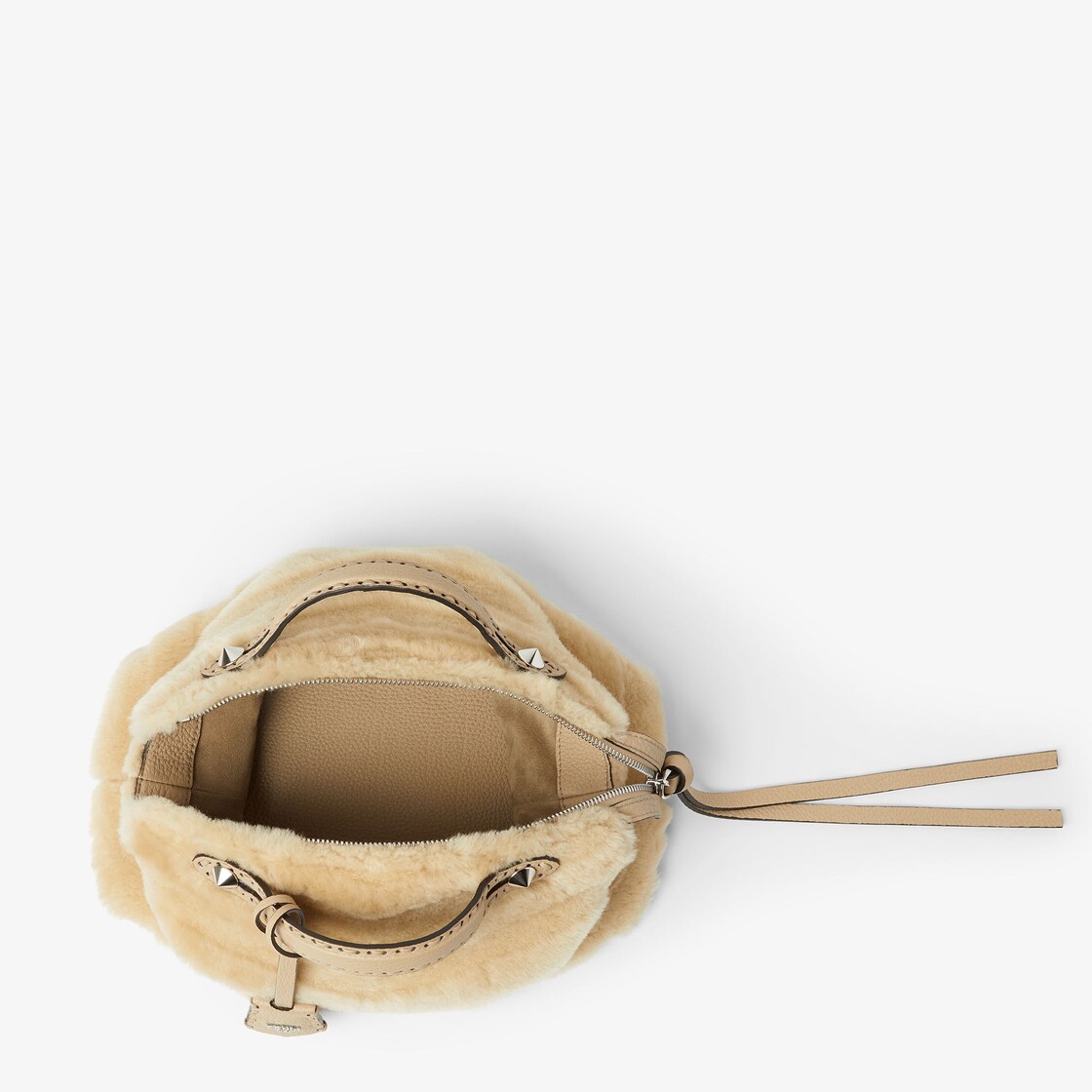 By The Way Selleria Medium Fur Beige - Image 8/10