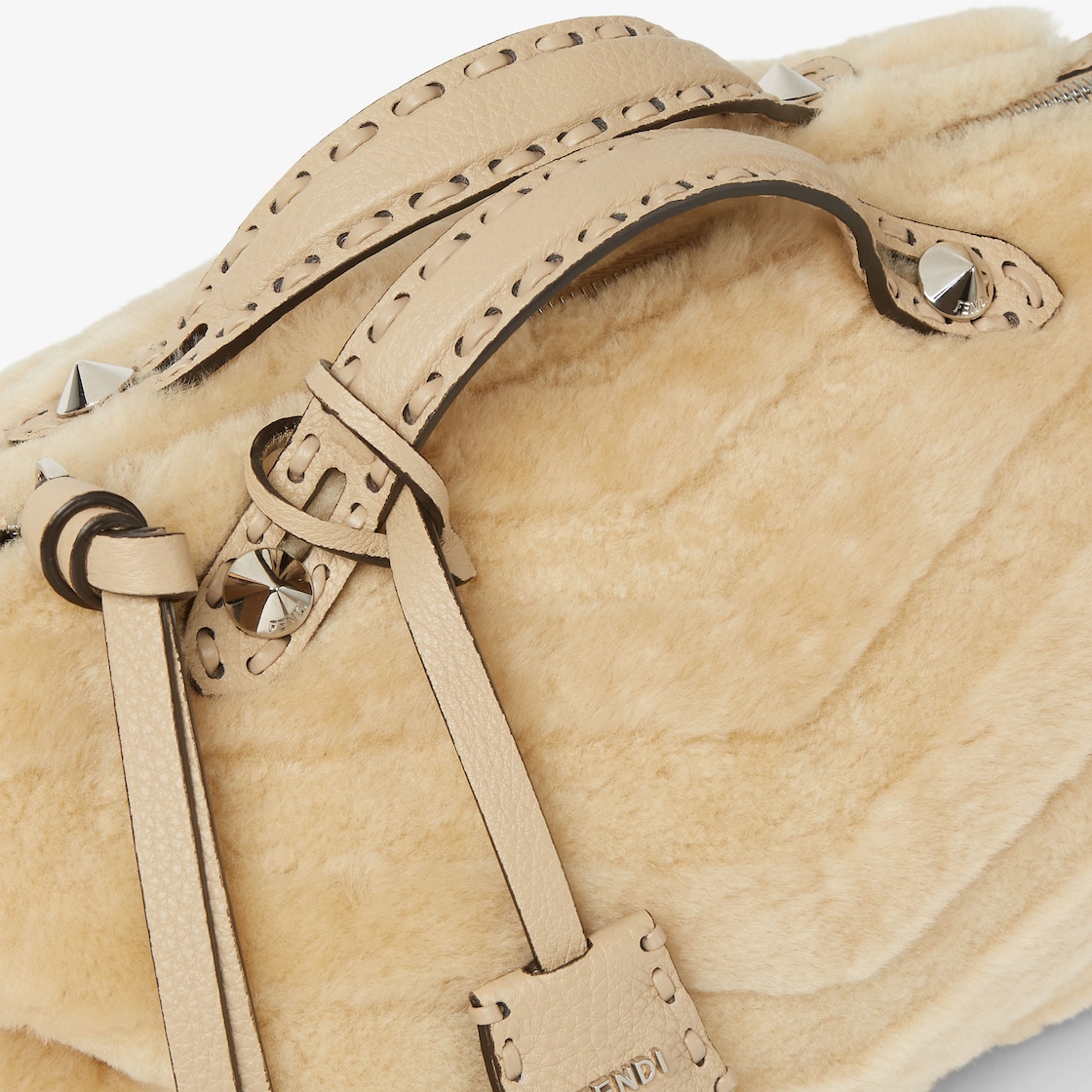 By The Way Selleria Medium Fur Beige - Image 9/10