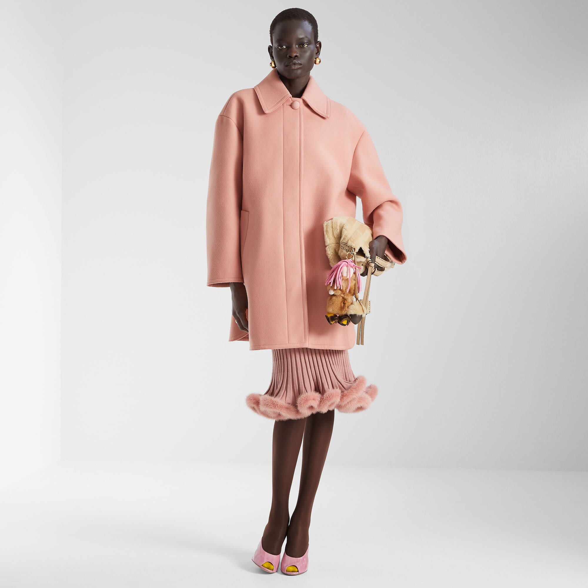 By The Way Selleria Medium - Beige | FENDI US