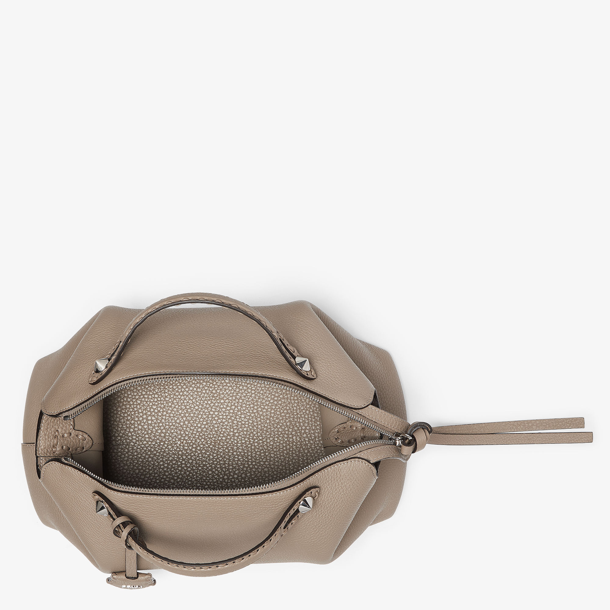 By The Way Selleria Large Cuoio Romano leather Grey | Fendi