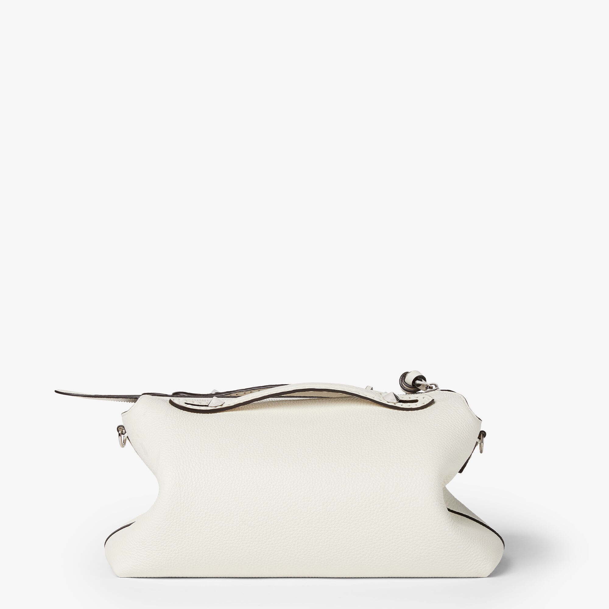 By The Way Selleria Large Cuoio Romano leather White | Fendi