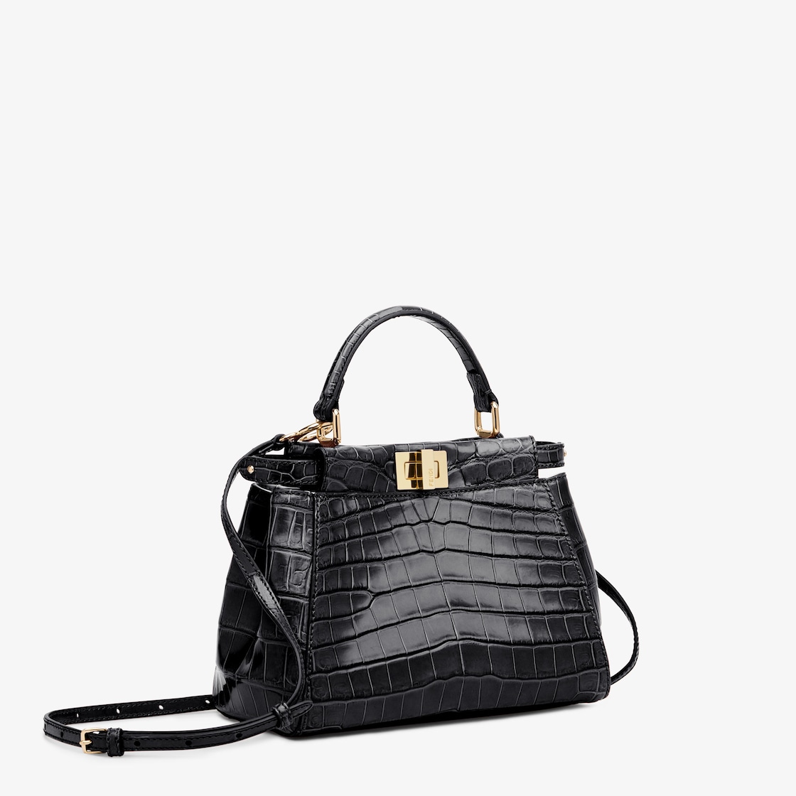 Peekaboo Mini - Black | FENDI US