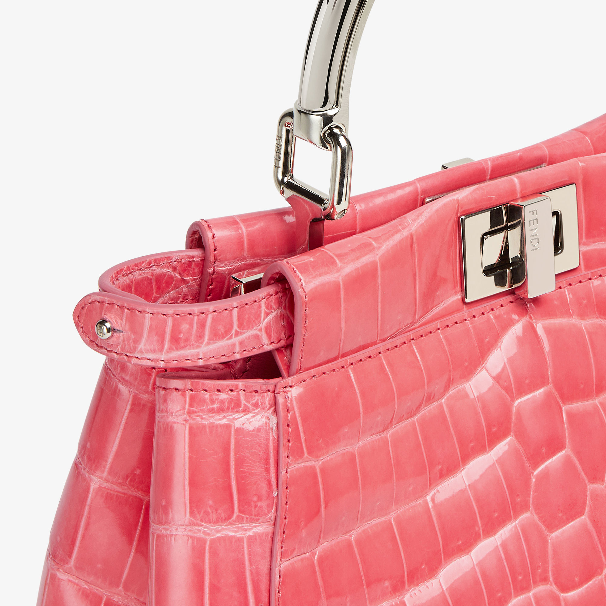 fendi peekaboo mini crocodile