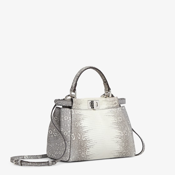 Fendi Iconic Peekaboo bag, size small, made of exquisite lizard | Thumbnail 2