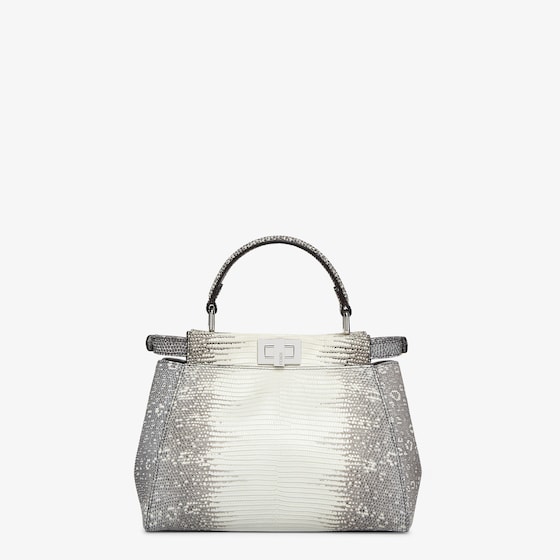 Fendi Iconic Peekaboo bag, size small, made of exquisite lizard | Thumbnail 3