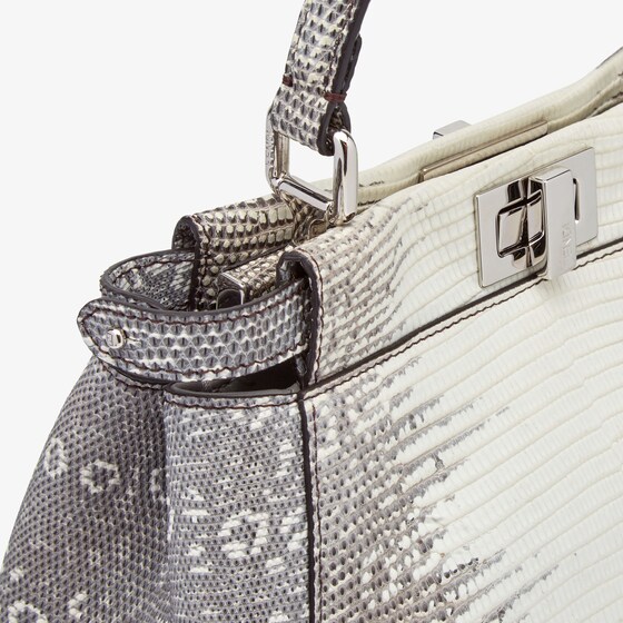 Fendi Iconic Peekaboo bag, size small, made of exquisite lizard | Thumbnail 5