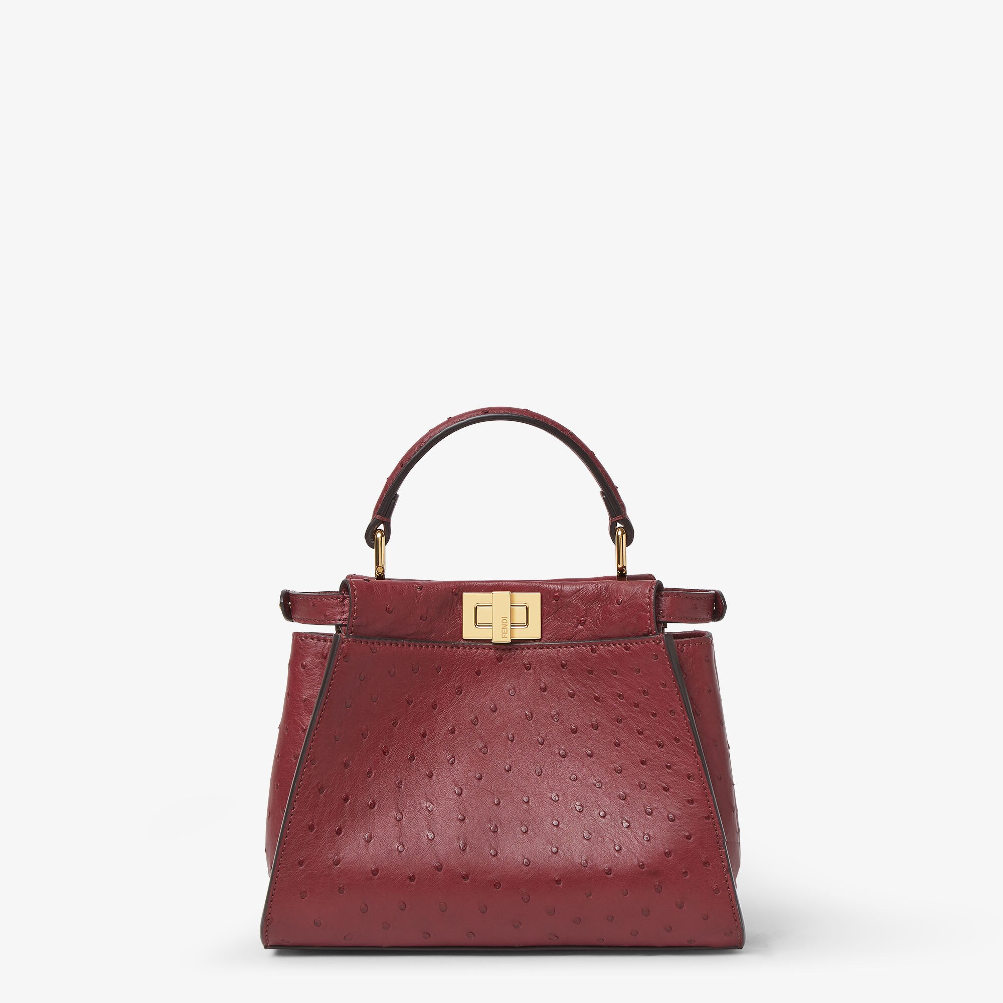 ピーカブー ミニ プレシャスレザー レッド | Fendi