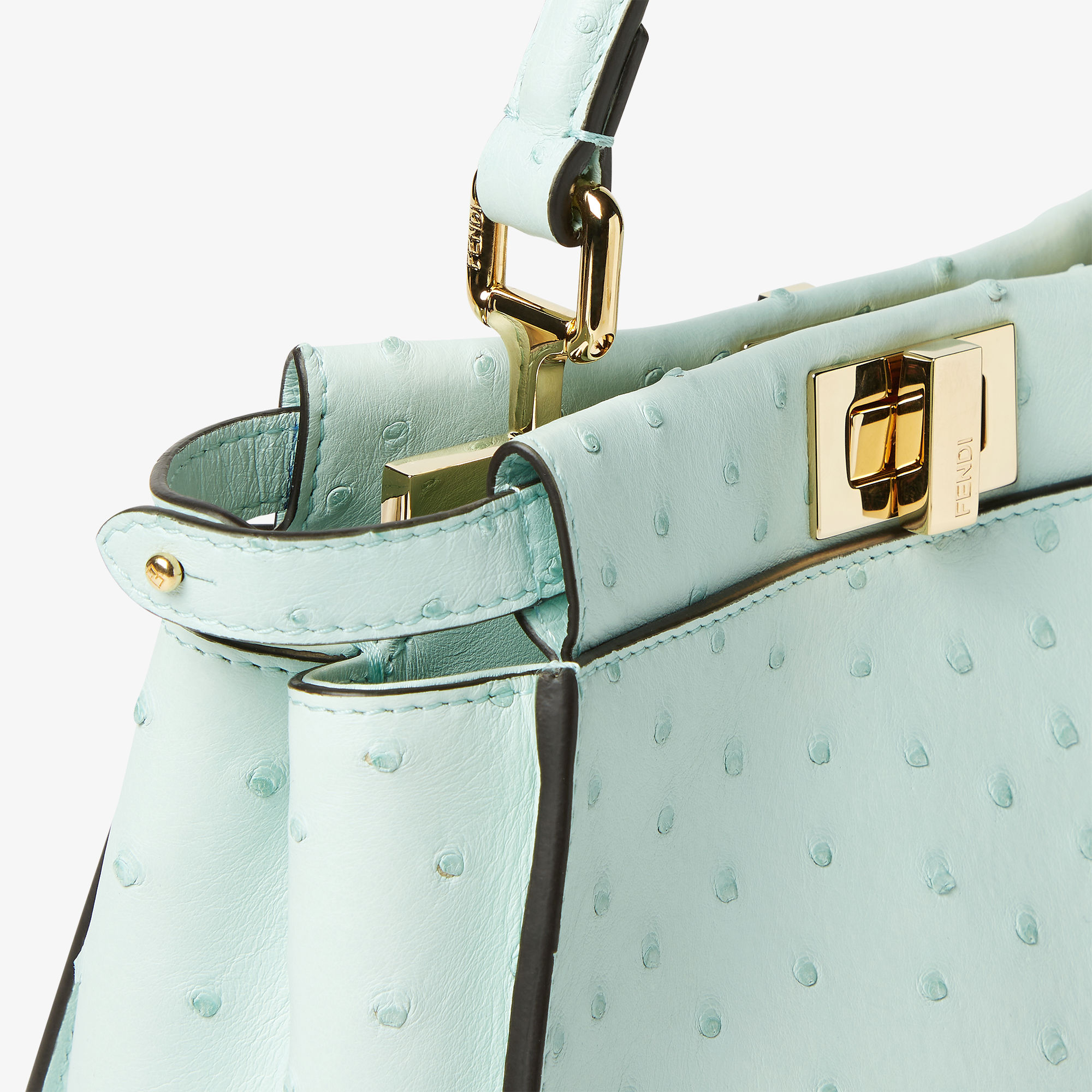 ピーカブー ミニ プレシャスレザー グリーン | Fendi