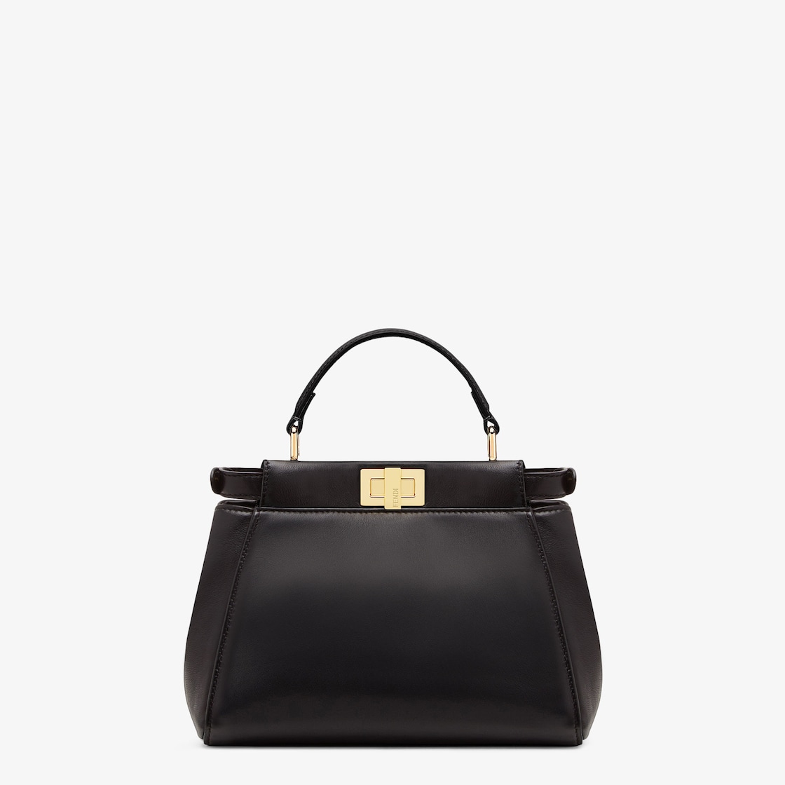 Peekaboo Mini - Black nappa leather bag