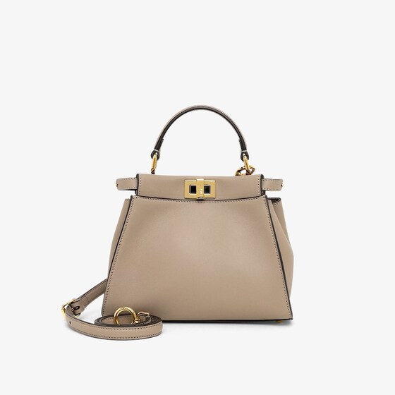 Fendi Peekaboo Mini In Beige