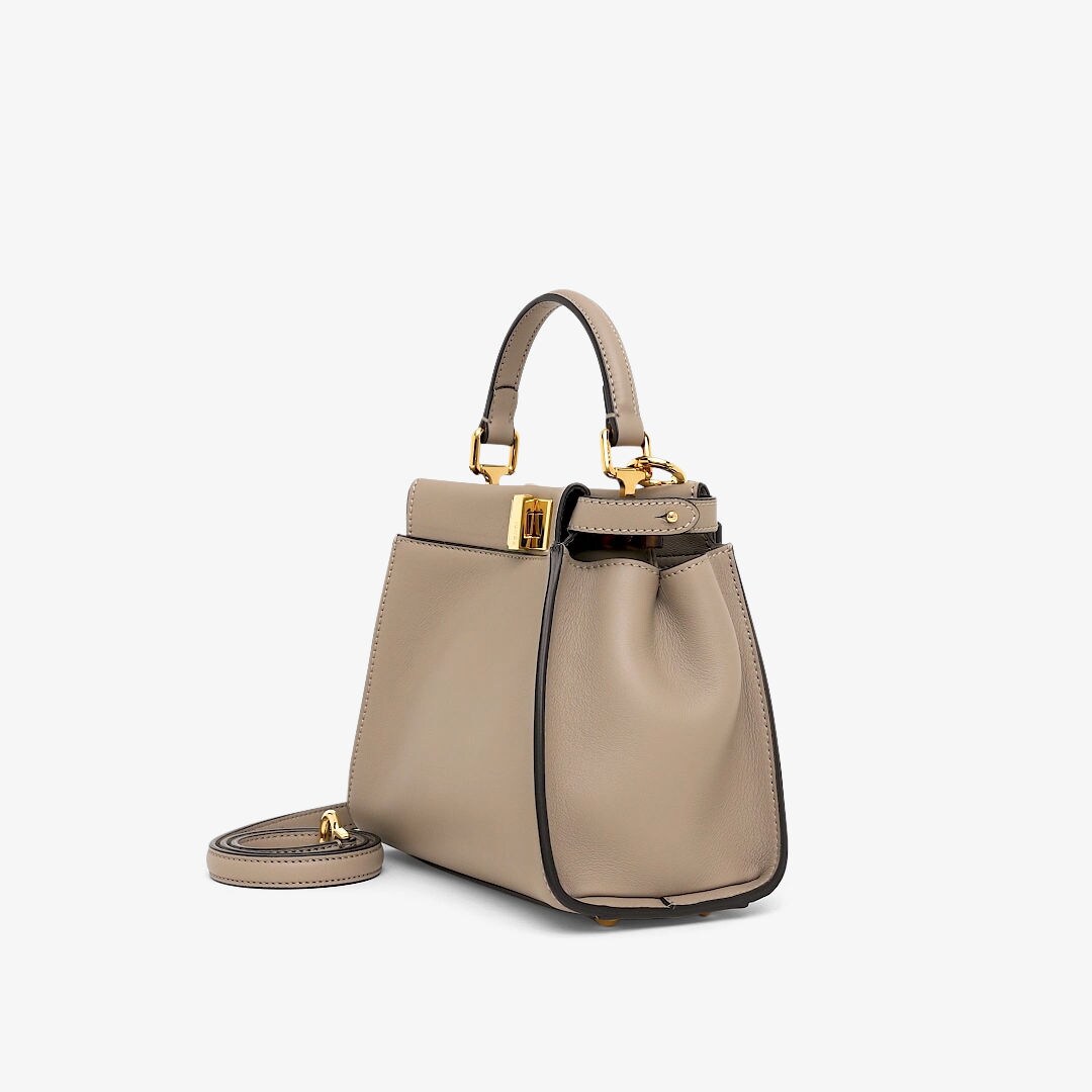 Fendi peekaboo mini online dove grey