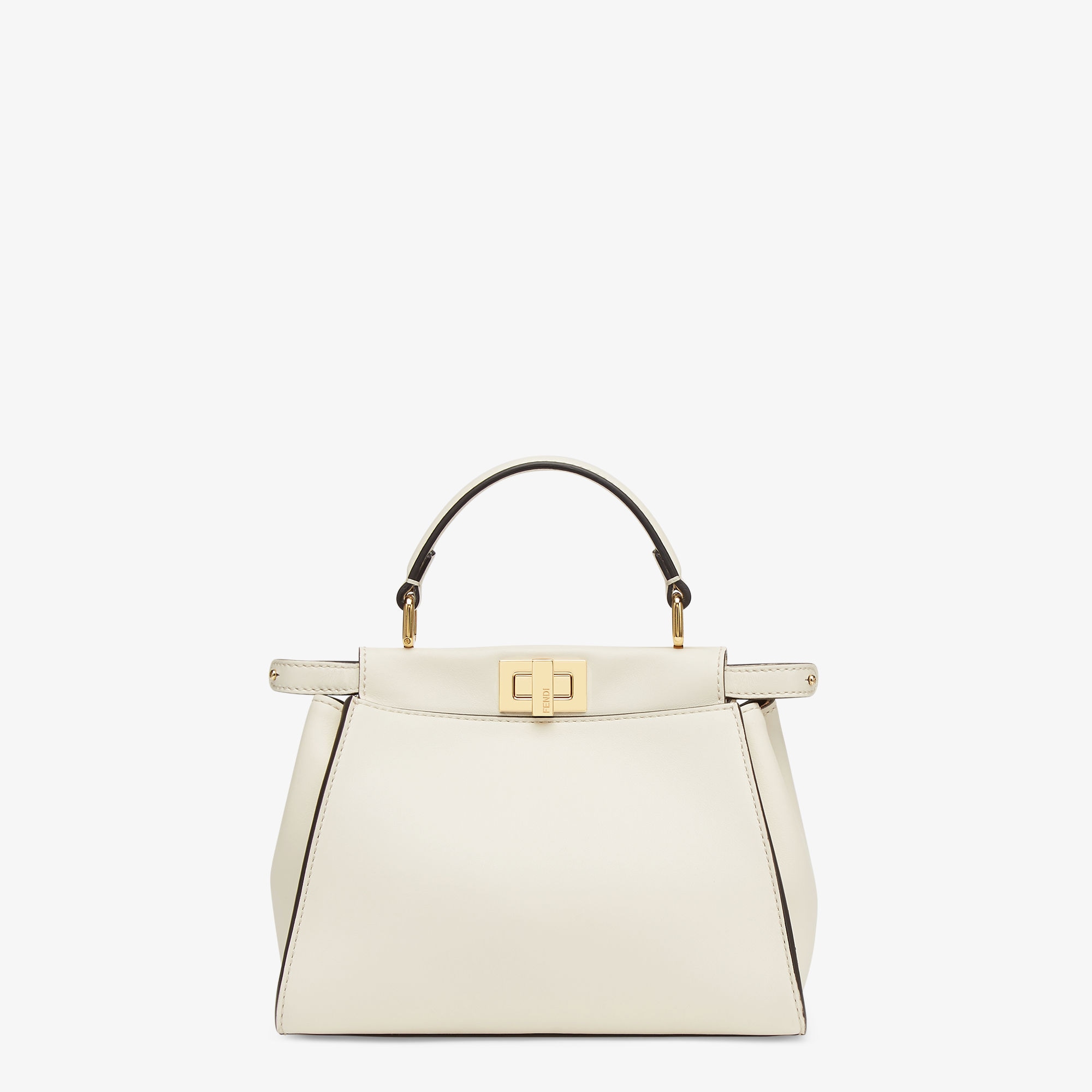 ピーカブー ミニ レザー ホワイト | Fendi ピーカブー ミニ レザー ホワイト | Fendi