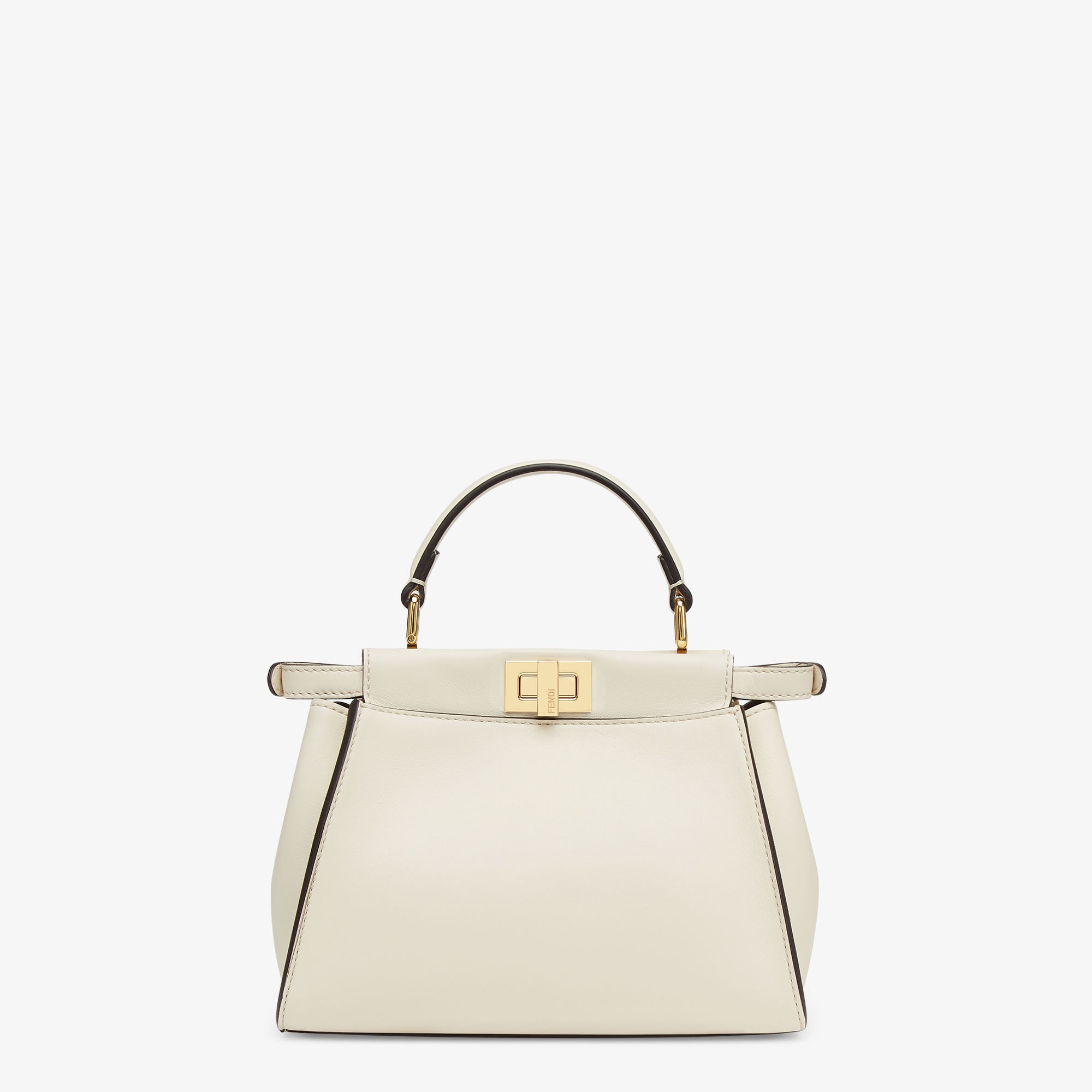 ピーカブー ミニ レザー ホワイト | Fendi ピーカブー ミニ レザー ホワイト | Fendi