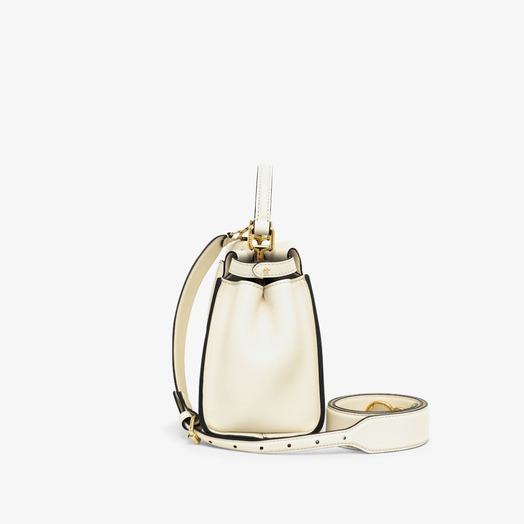 ピーカブー ミニ レザー ホワイト | Fendi ピーカブー ミニ レザー ホワイト | Fendi