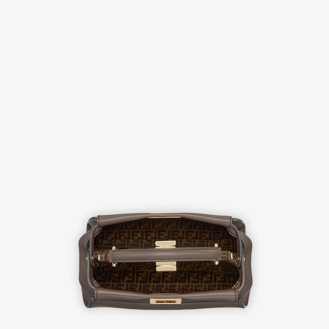 Peekaboo Mini Leather Brown | Fendi