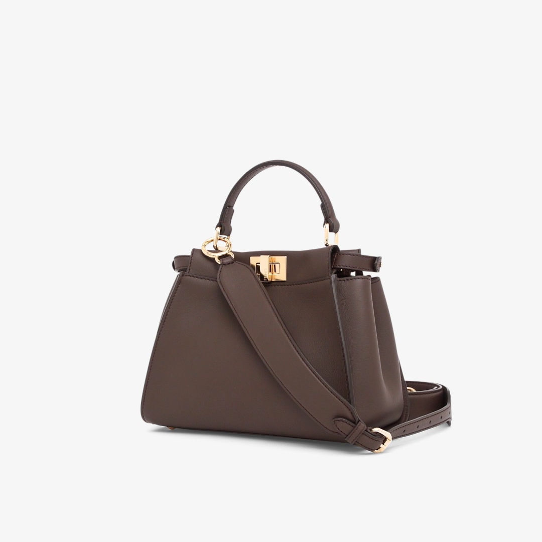 ピーカブー ミニ レザー ブラウン | Fendi ピーカブー ミニ レザー ブラウン | Fendi