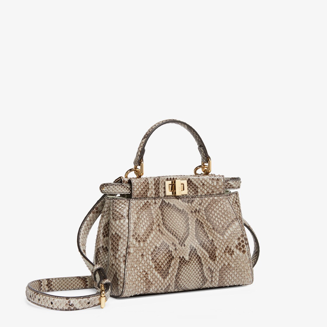 Fendi peekaboo python sale