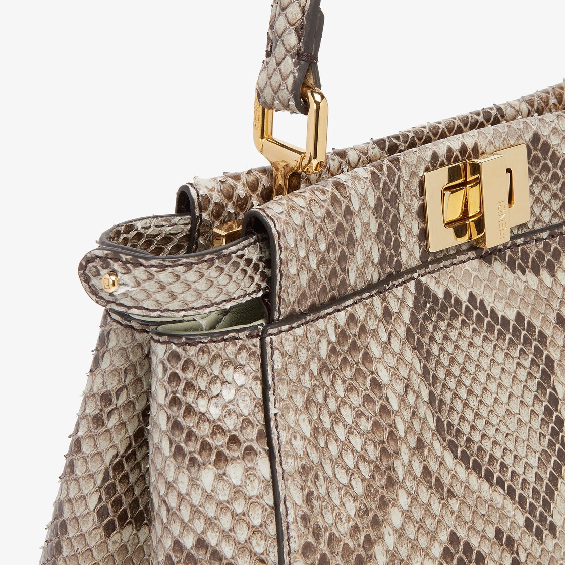 Fendi peekaboo 2024 mini python