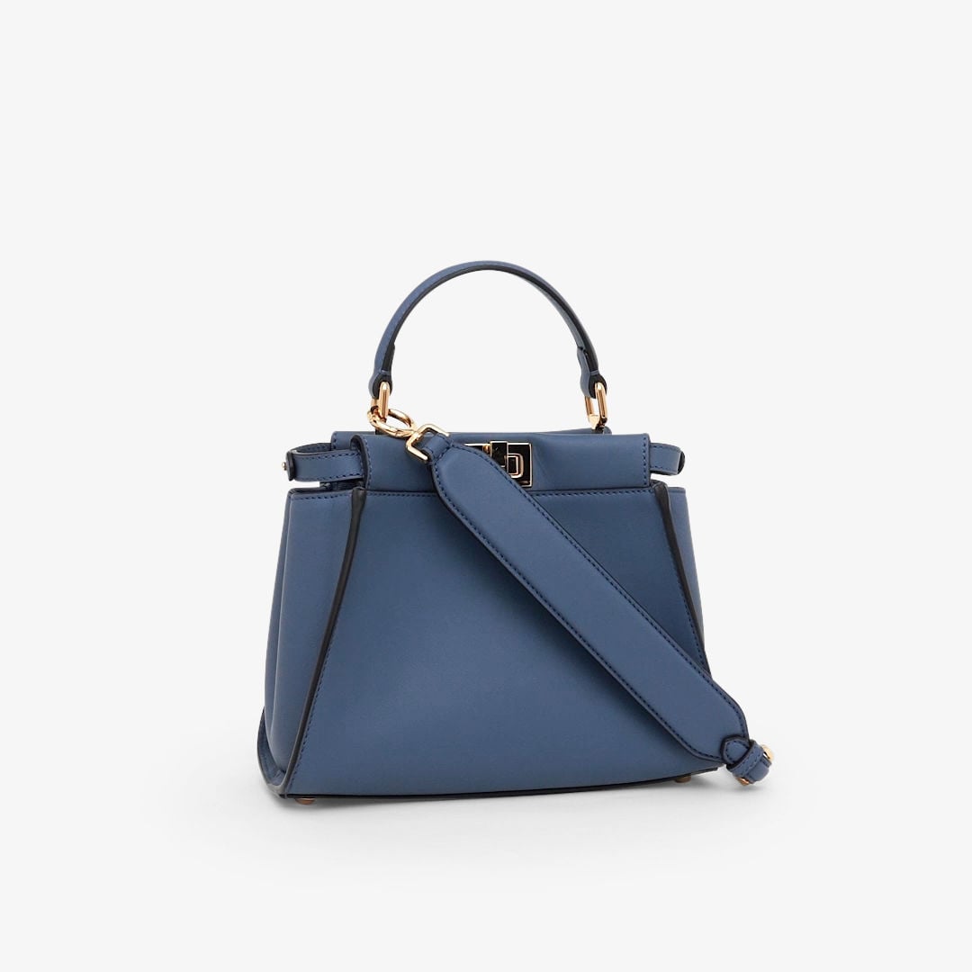 Fendi peekaboo mini blue new arrivals