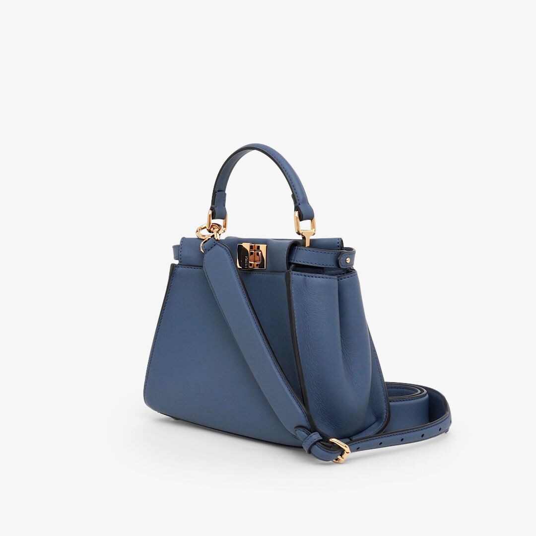 Fendi peekaboo mini clearance blue