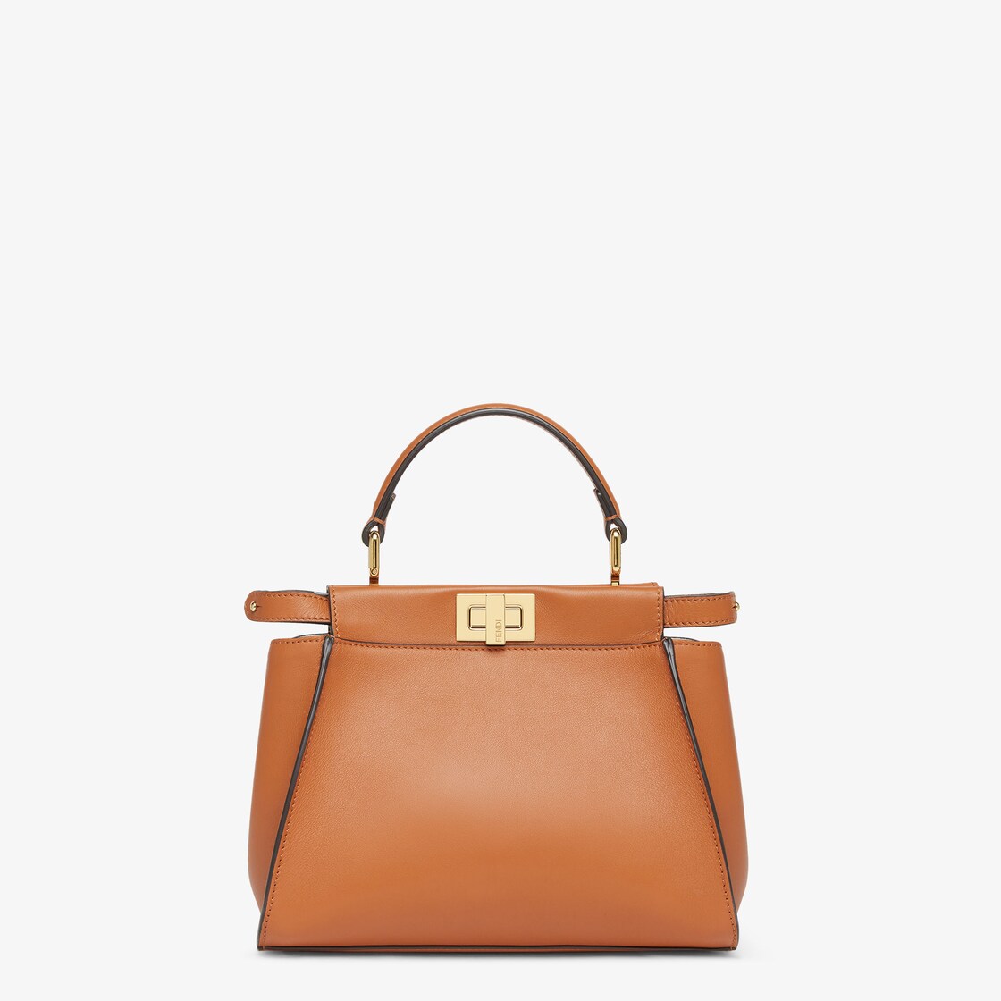 Fendi classic shop leather shopper