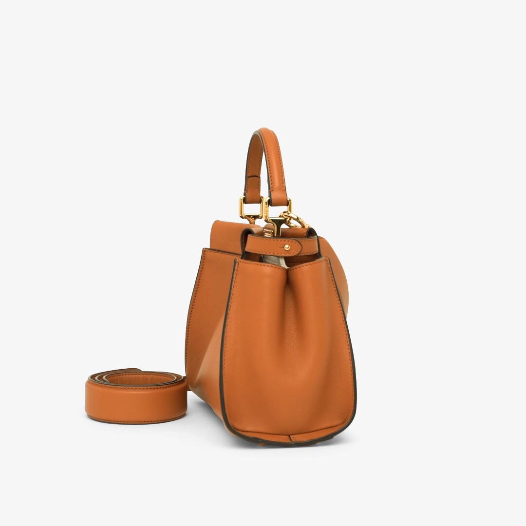 Fendi peekaboo 2024 mini brown