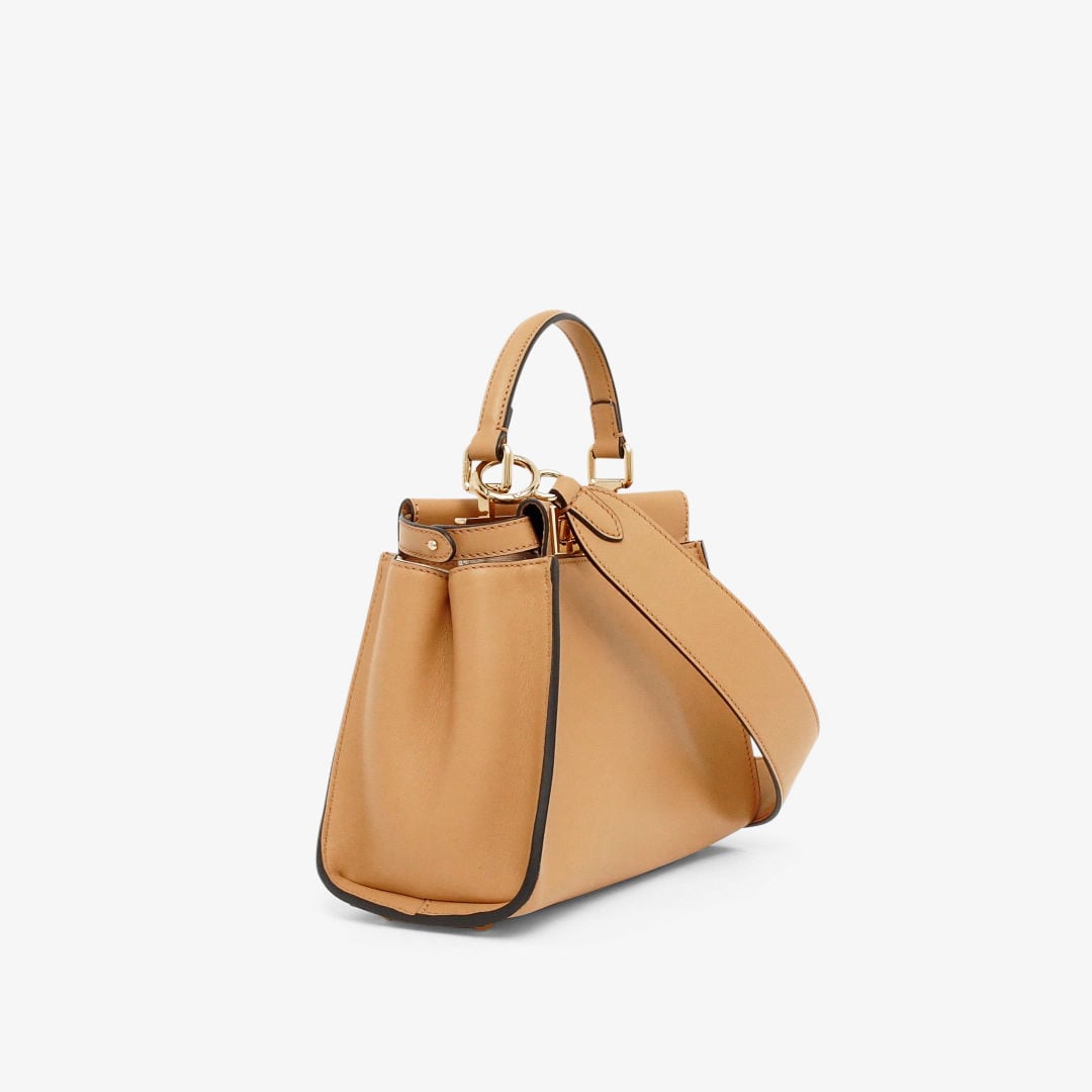 ピーカブー ミニ レザー ベージュ | Fendi ピーカブー ミニ レザー ベージュ | Fendi