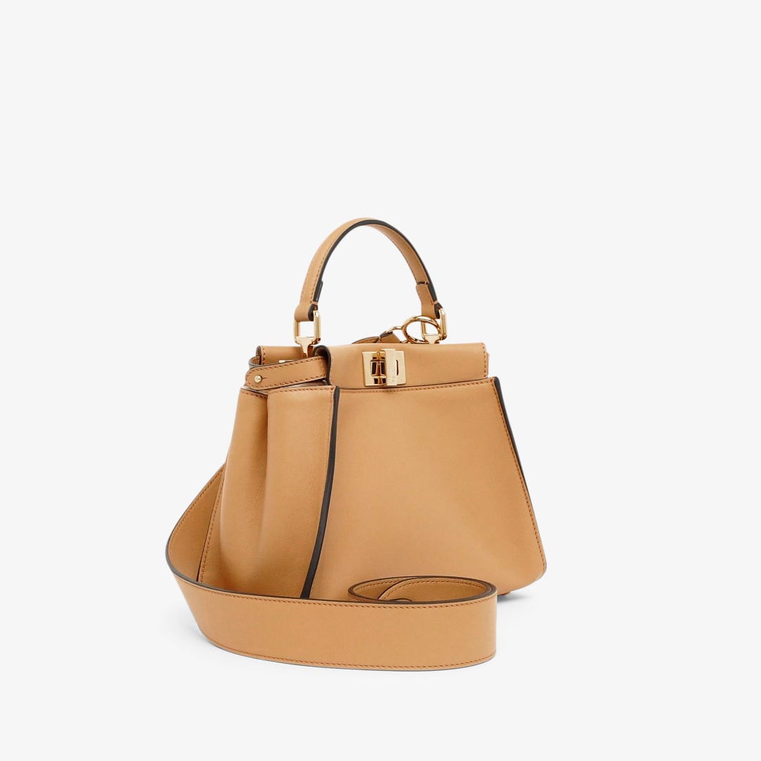 ピーカブー ミニ レザー ベージュ | Fendi ピーカブー ミニ レザー ベージュ | Fendi