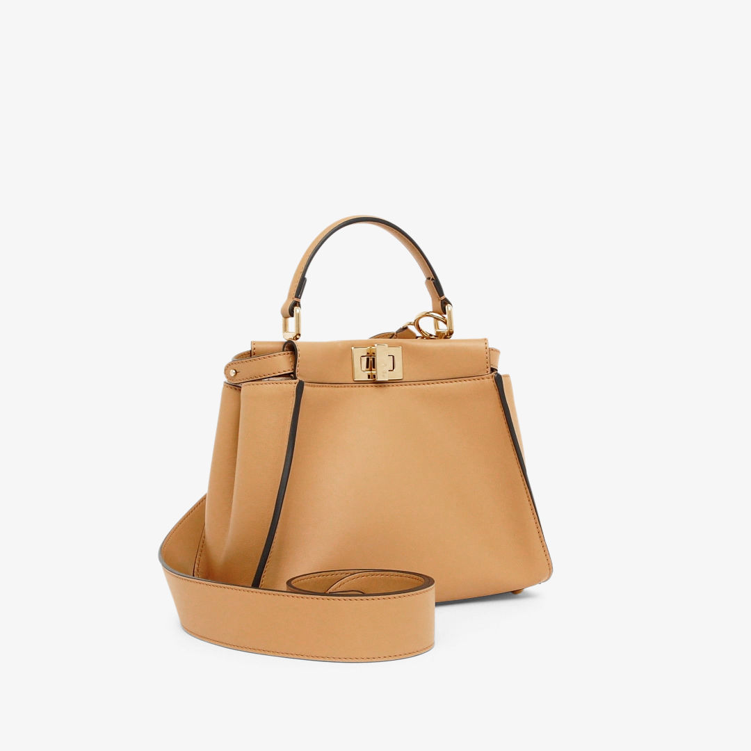 fendi black mini peekaboo