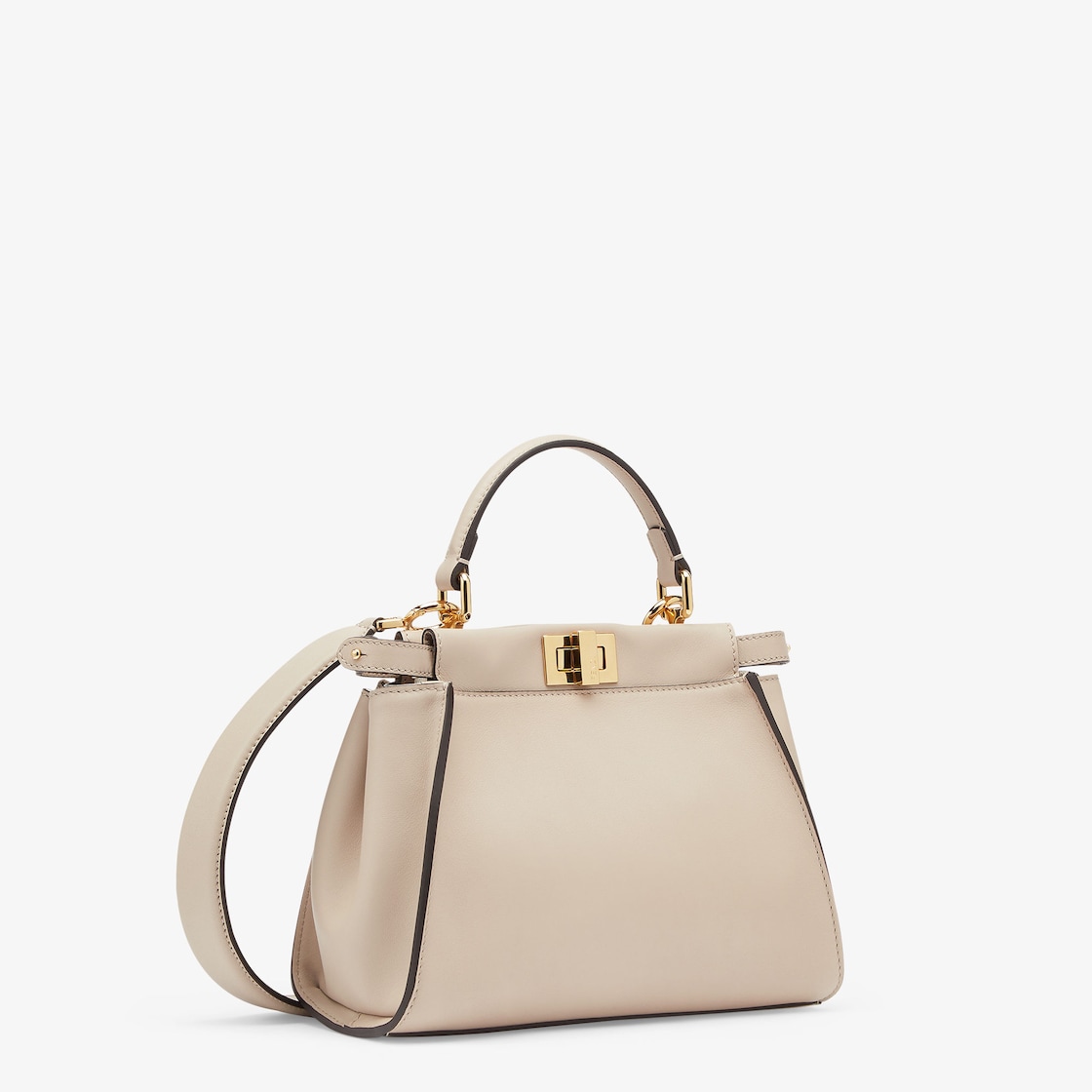 Fendi peekaboo mini clearance beige