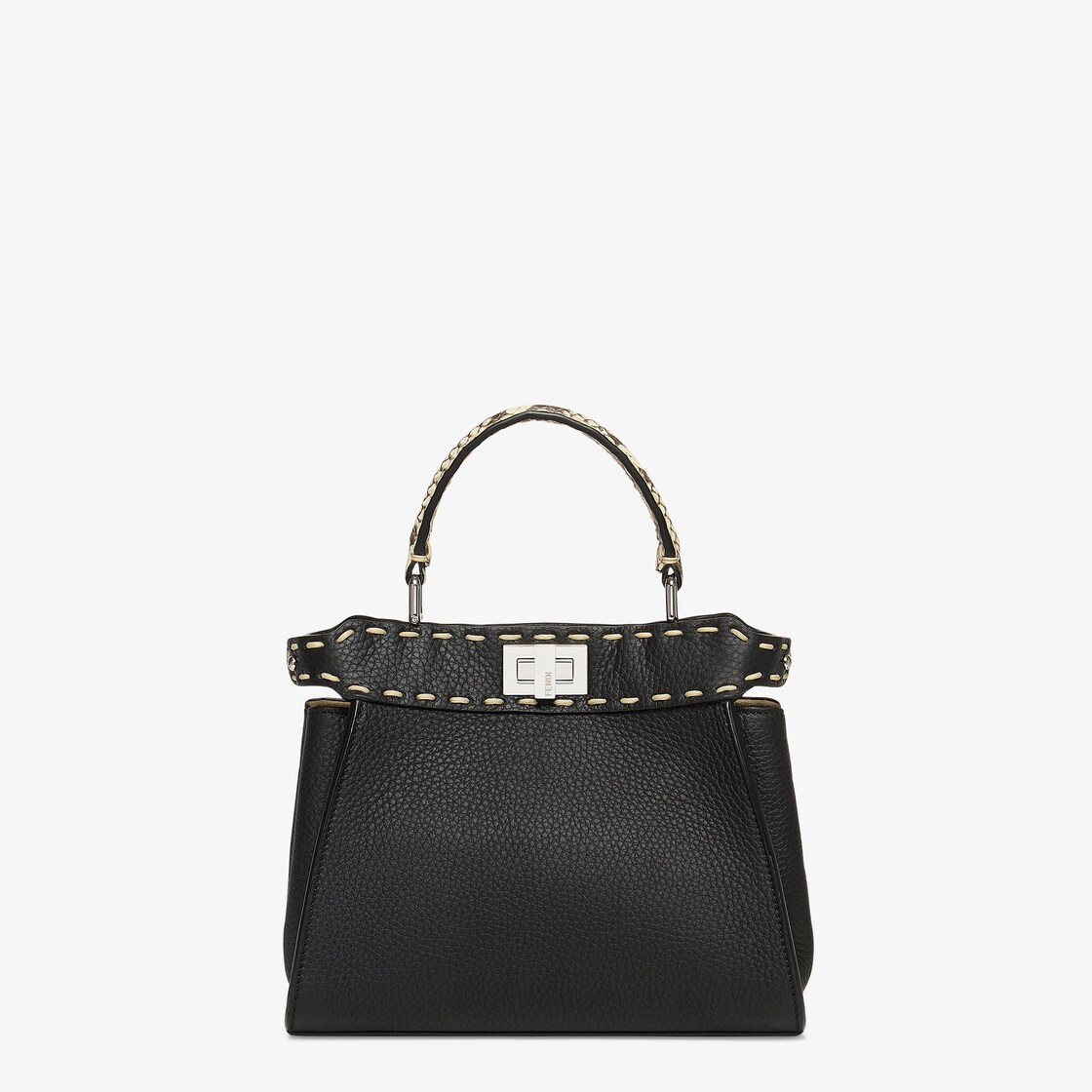 FENDI Peekaboo Handbag Black