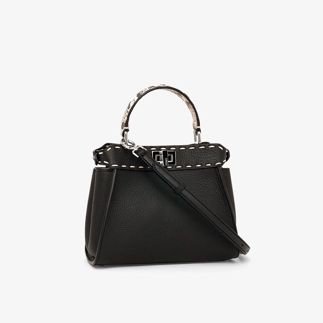 Fendi black cheap peekaboo bag