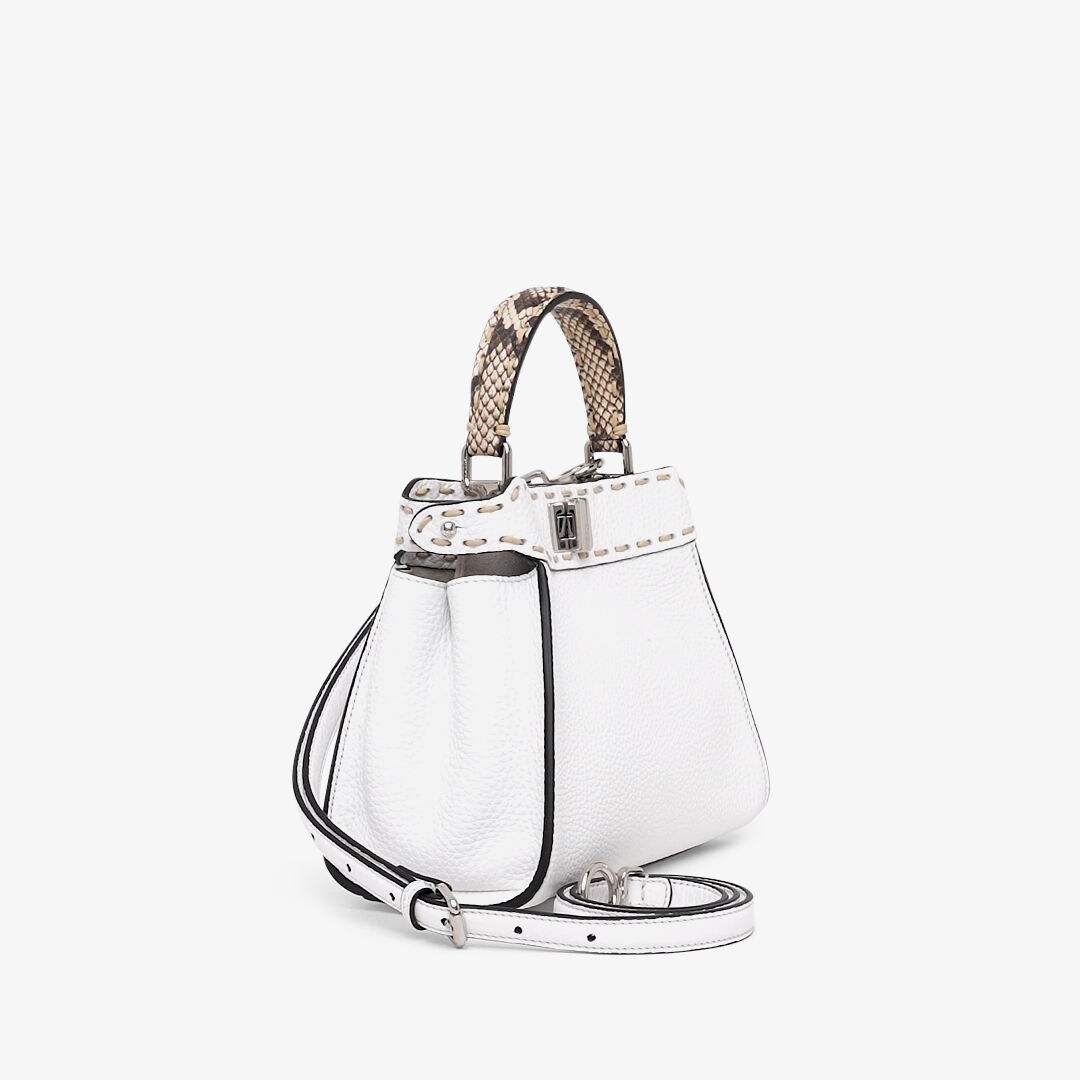 Fendi peekaboo mini white store